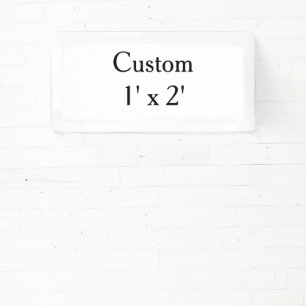 maak je eigen aangepaste Vinyl 1' x 2' binnen Spandoek