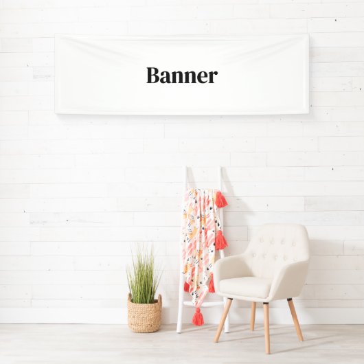 Maak Je Eigen Aangepaste Vinyl 2.5' x 8' Banner (Insitu)