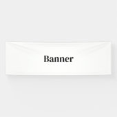 Maak Je Eigen Aangepaste Vinyl 2.5' x 8' Banner (Horizontaal)