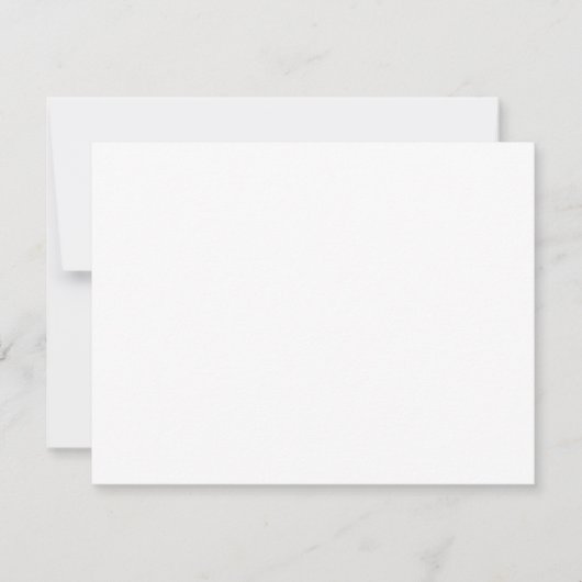 Maak je eigen aangepaste wit notitiekaartje (Voorkant)