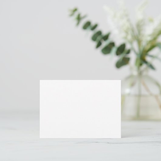 Maak je eigen aangepaste wit notitiekaartje (Staand voorkant)