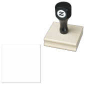 Maak je eigen aangepaste wit rubberstempel (Gestempeld)