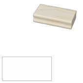 Maak je eigen aangepaste wit rubberstempel (Gestempeld)