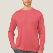 Maak je eigen aangepaste wit Tri-Blend shirt (Voorkant volledig)