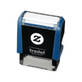 Maak je eigen aangepaste wit zelfinktende stempel (Product)