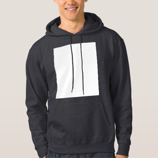 Maak je eigen aangepaste witte hoodie (Voorkant)