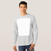Maak je eigen aangepaste witte t-shirt (Voorkant volledig)