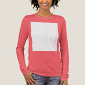 Maak je eigen aangepaste witte Tri-Blend shirt (Voorkant)