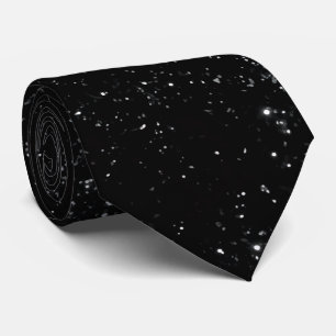 Maak Je Eigen Aangepaste Zwarte Glittereffect Stropdas