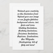 Maak je eigen aankondigingen voor vieringen/ (Voorkant / Achterkant)