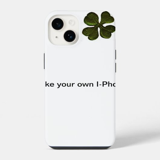 Maak Je Eigen Aanpasbare Hoes ! iPhone Hoesje (Achterkant)