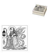 Maak Je Eigen Aap Feeënkoningin Rubberstempel (Gestempeld)