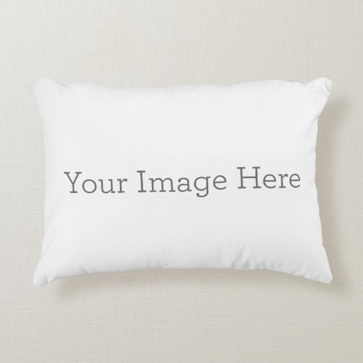 Gepersonaliseerde Geborsteld Polyester Accent Kussen 30,48 cm x 40,64 cm (Voorkant)