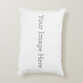 Gepersonaliseerde Geborsteld Polyester Accent Kussen 30,48 cm x 40,64 cm (Achterkant (Verticaal))