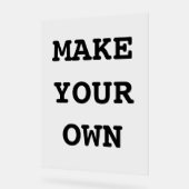 MAAK JE EIGEN ACRYL BORD (Hoek)