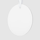 Maak je eigen acrylcirkelvormig Ornament (voorkant)