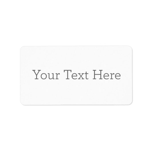 Adresstickers (Voorkant)