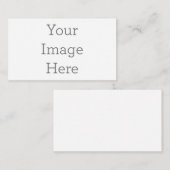 8,9 x 5,1 cm Enkele advieskaart (Voorkant / Achterkant)