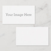 8,9 x 5,1 cm Enkele advieskaart (Voorkant / Achterkant)