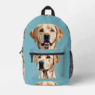 "maak je eigen" afbeelding hier hond bedrukte rugzak