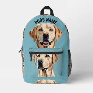 "maak je eigen" afbeelding hier hond bedrukte rugzak