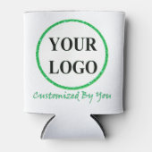 Maak Je Eigen Afbeelding LOGO TOEVOEGEN HIER Blikjeskoeler (Voorkant)