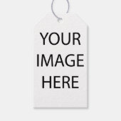 Maak Je Eigen Afbeelding Of Tekst Cadeaulabel (Voorkant)