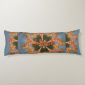 Maak je eigen Afrikaanse Giraffe Dierenpatroonontw Lichaamskussen (Achterkant)