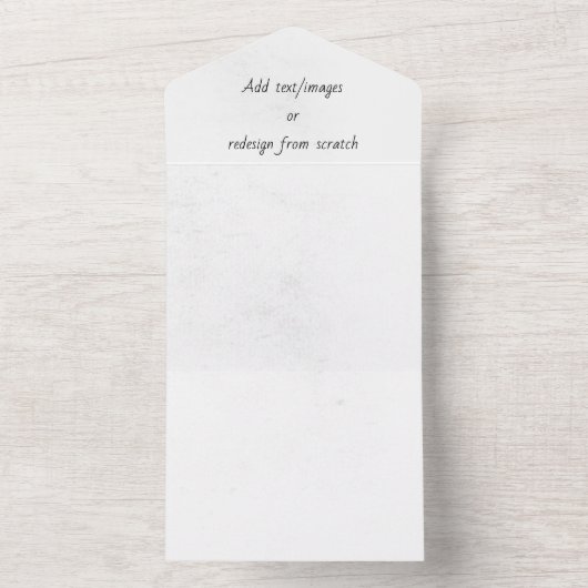 Maak je eigen all in one uitnodiging (Binnen)