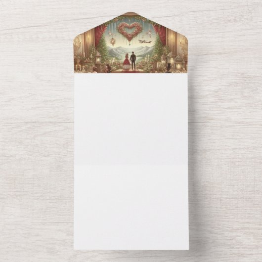 Maak je eigen all in one uitnodiging (Binnen)