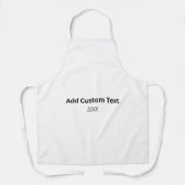 Maak je eigen all-over print apron, medium apron schort (Voorkant)