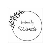 Maak je eigen ambachtelijke bedrijfslogo  rubberstempel (Afrduk)