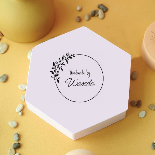 Maak je eigen ambachtelijke bedrijfslogo  rubberstempel