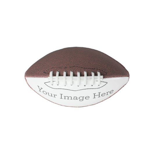 1 vlak Mini American Football met Geen shirt (Voorkant)