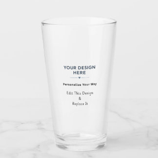 Maak Je Eigen Amerikaanse Pintglas Tumbler