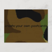 MAAK JE EIGEN ANSICHTKAARTEN BRIEFKAART (Achterkant)