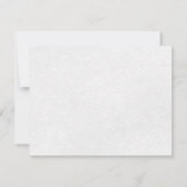 Maak je eigen antwoordkaartje RSVP kaartje (Achterkant)