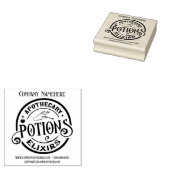 Maak Je Eigen Apothekers Potion Elixers Rubberstempel (Gestempeld)