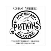 Maak Je Eigen Apothekers Potion Elixers Rubberstempel (Afrduk)