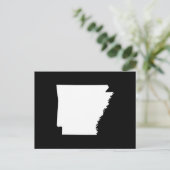 Maak je eigen Arkansas verhuisbericht Briefkaart (Staand voorkant)