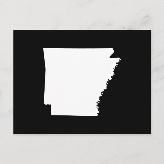 Maak je eigen Arkansas verhuisbericht Briefkaart (Voorkant)