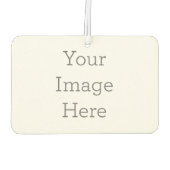 Gepersonaliseerde Landschap rechthoekig Luchtverfrisser, Nieuwe auto (Achterkant)