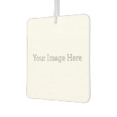 Gepersonaliseerde Vierkant Luchtverfrisser, Nieuwe auto (Links)