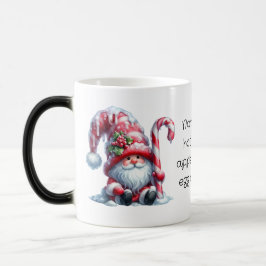 Maak je eigen baardige pepermunt Kerstgnome Magische Mok