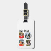 Maak je eigen baas foto bijpassend stel bagagelabel (Voorkant verticaal)