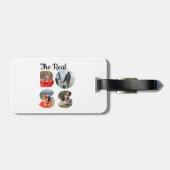 Maak je eigen baas foto bijpassend stel bagagelabel (Achterkant horizontaal)