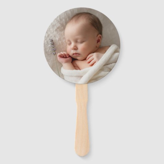 Maak je eigen baby handwaaier (Voorkant)