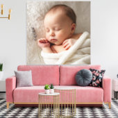 Maak je eigen baby op maat canvas afdruk (Insitu (Woonkamer))