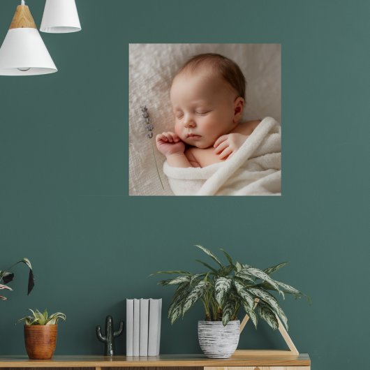 Maak je eigen baby op maat poster (Woonkamer 1)
