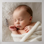Maak je eigen baby op maat poster (Voorkant)